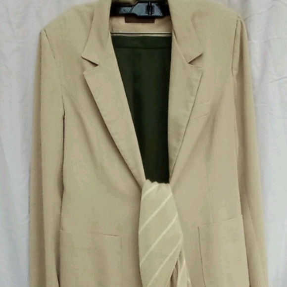 Lady Levi's linen suit coat lined - Picture 3 of 3